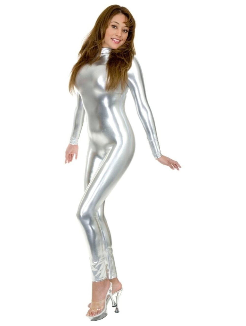 Candy Catz Metallic Silver Unitar S-M